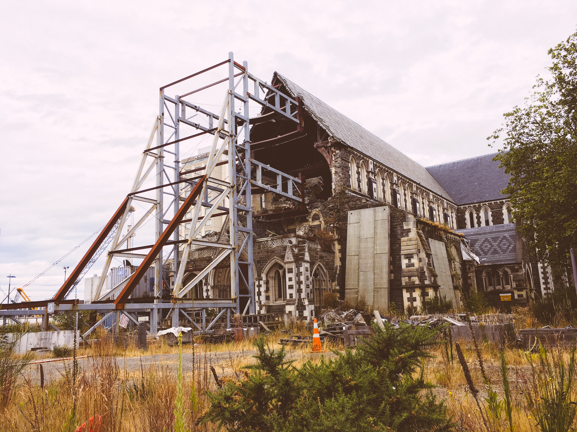 Earthquake Damaged Church - Christchurch