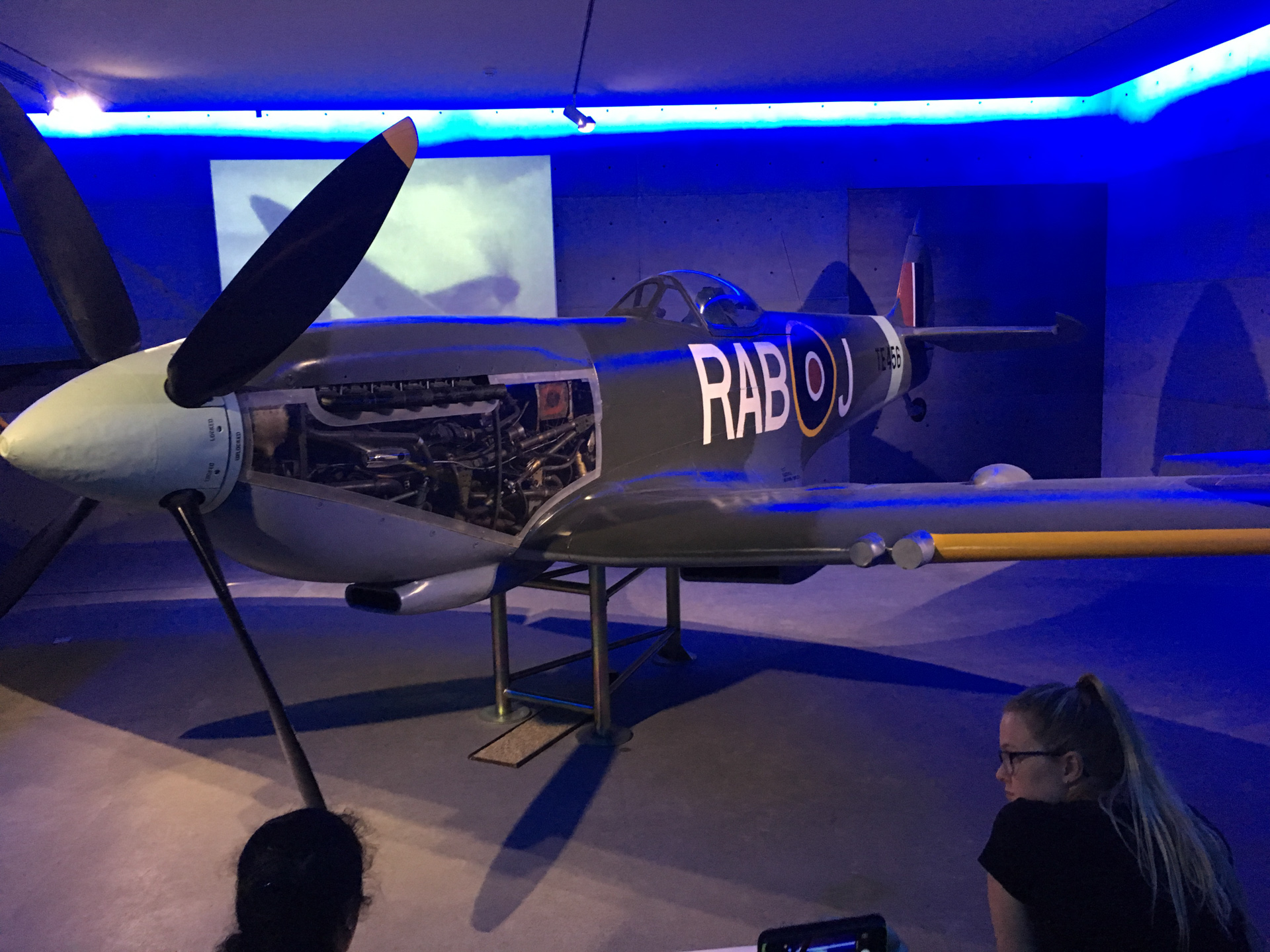 Spitfire in Auckland War Memorial Museum 