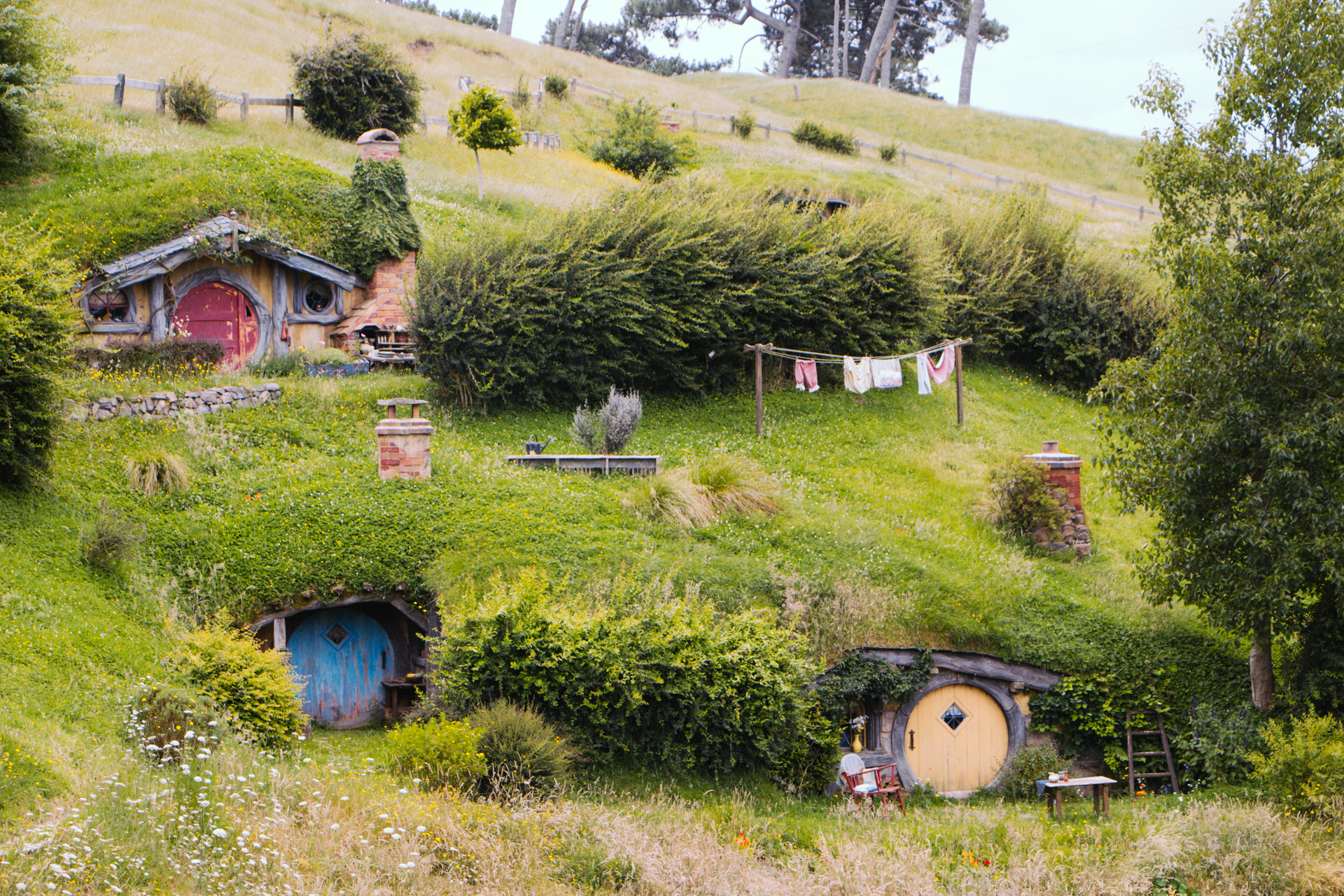 Hobbiton movieset