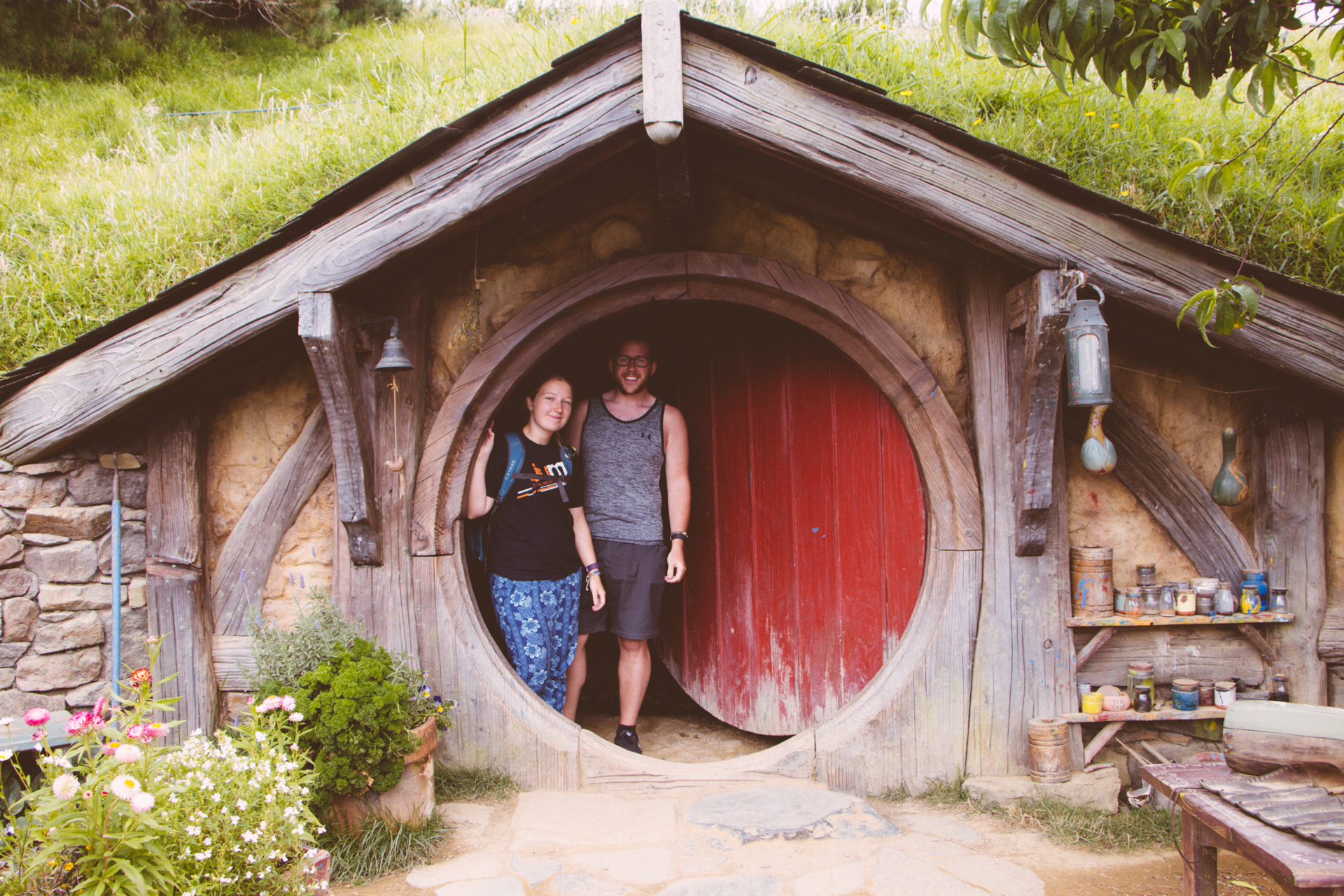 Hobbiton Hobbit Hole New Zealand
