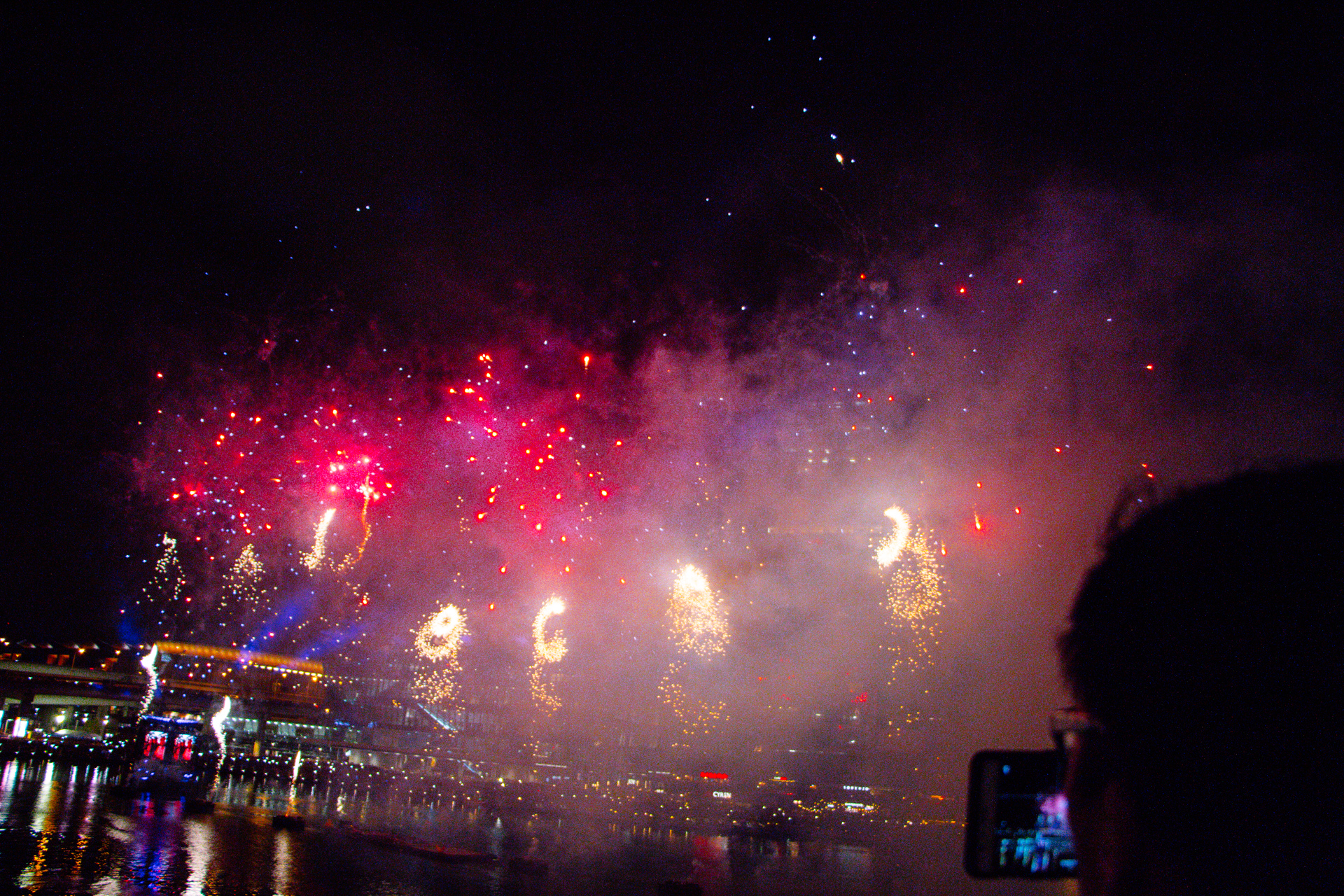 Australia Day Fireworks Darling Harbour