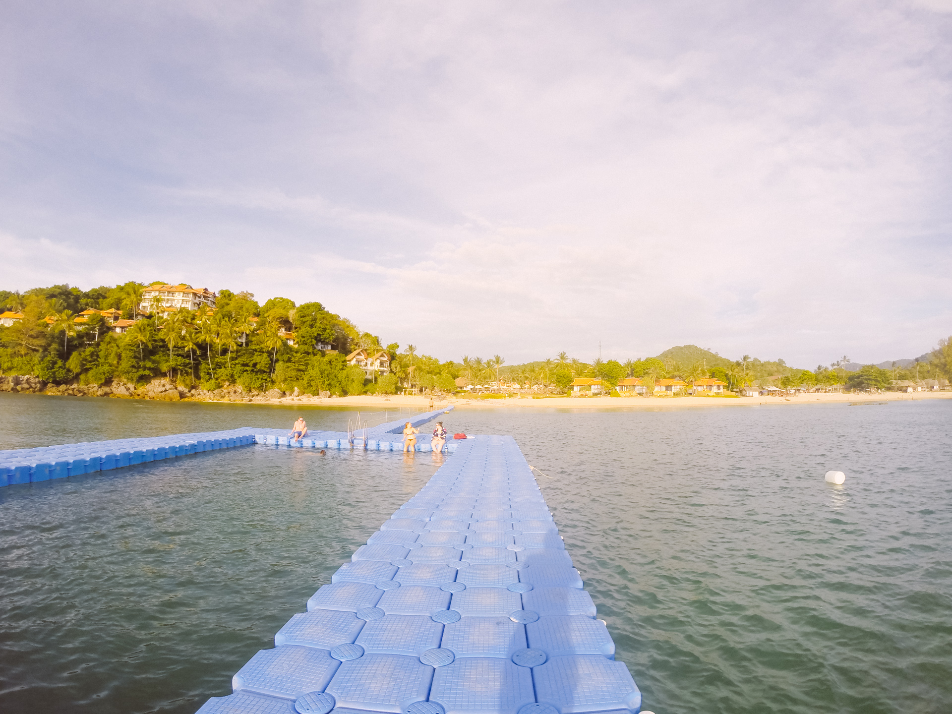 Floating Pier at Koh Lanta