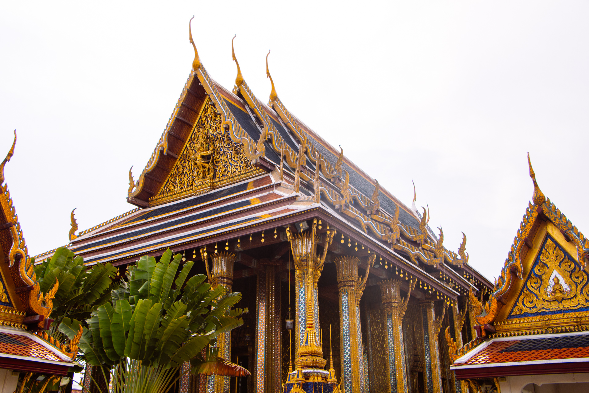 Lavish temples in Bangkok Thailand