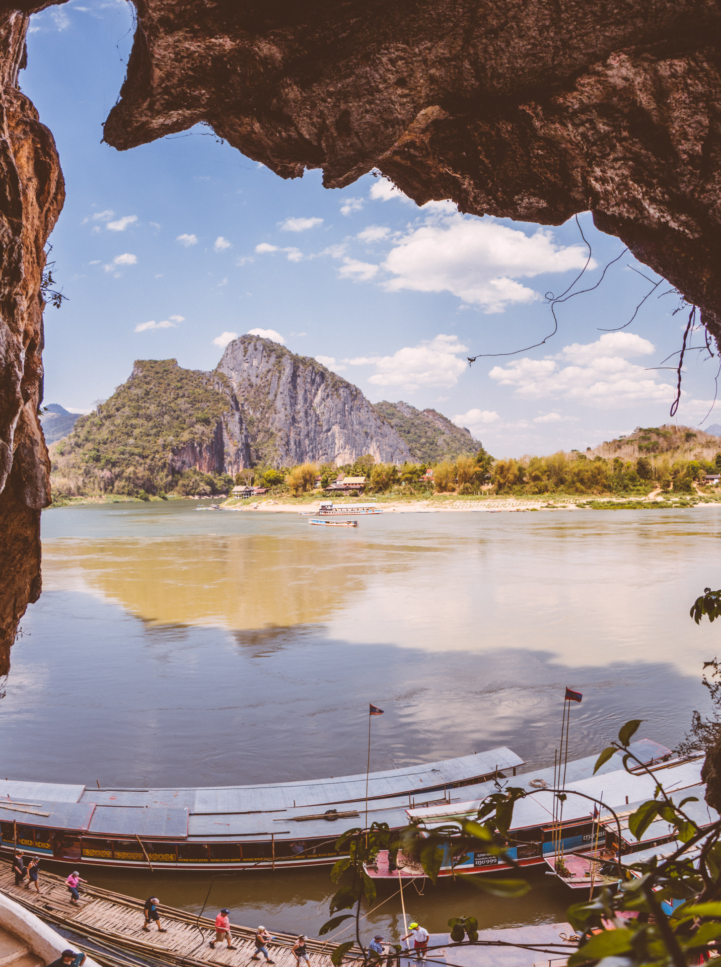 Pak Ou Caves Mekong River Hole