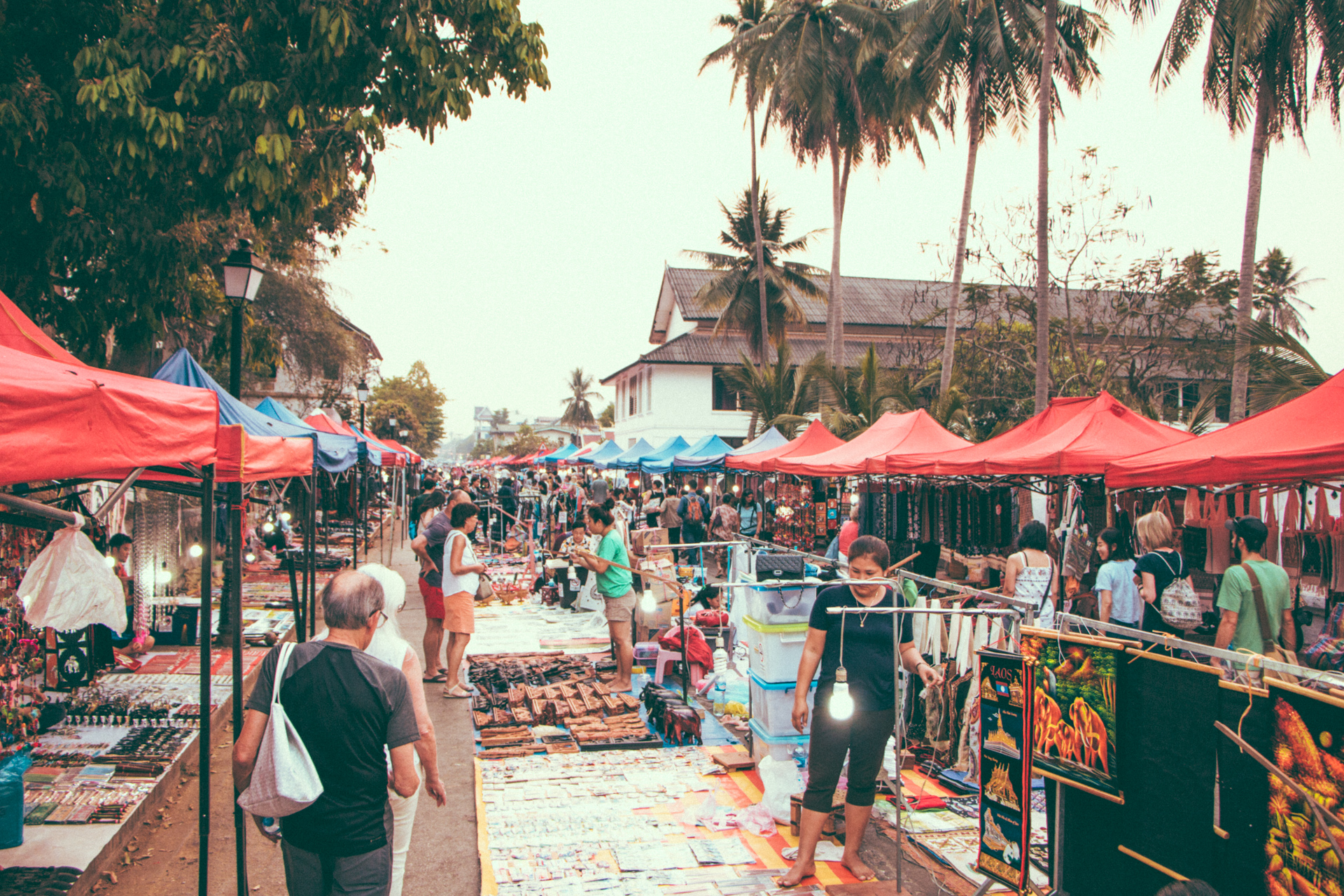 Night Market in Luang Prabang