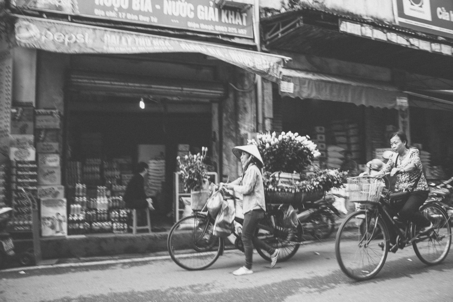 Street Vendor in Hanoi