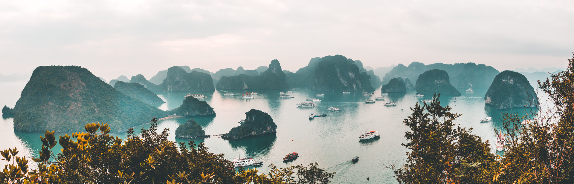 Ha Long Bay Panoramic View